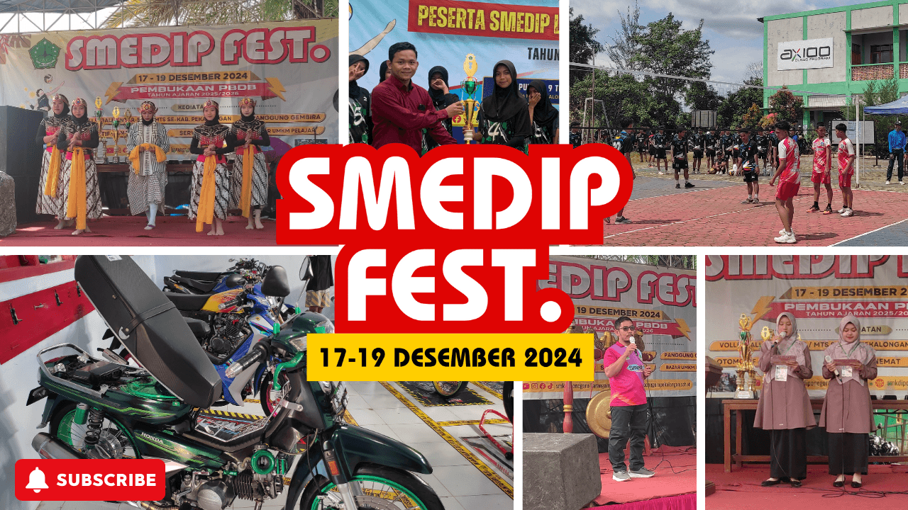 🎉 SMEDIP FEST 2024: Sukses dan Penuh Antusiasme! 🎉